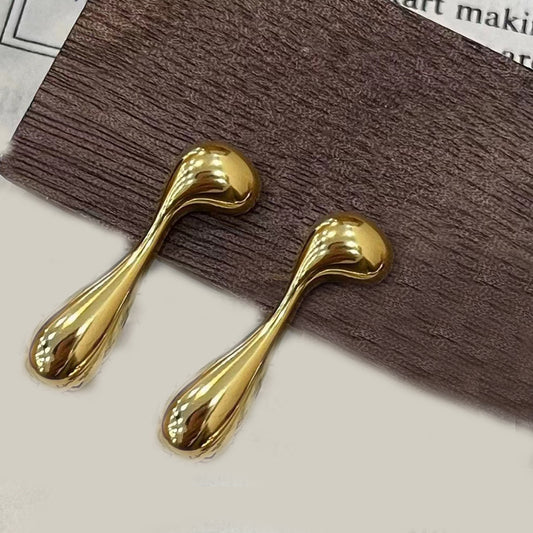 Musical Note Water Drop Retro Minimalism Earings