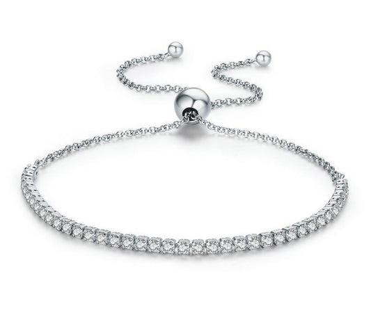 Star Diamond Shining Bracelet (925 Sterling Silver)